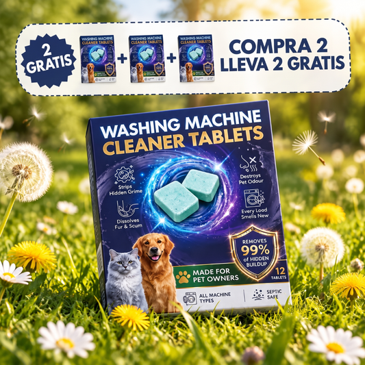 Nuvani — Limpiador de Lavadora para Mascotas