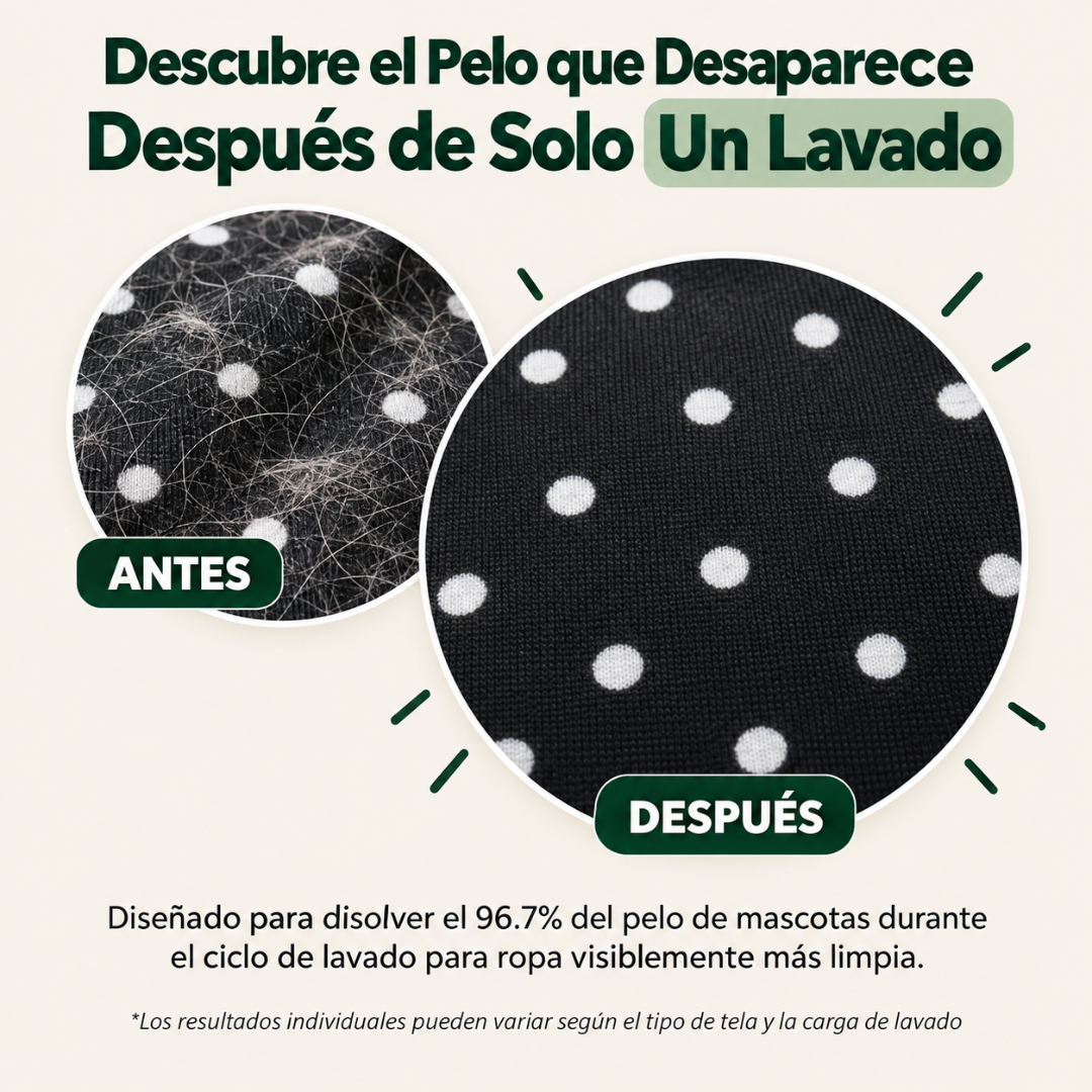 Nuvani — Limpiador de Lavadora para Mascotas
