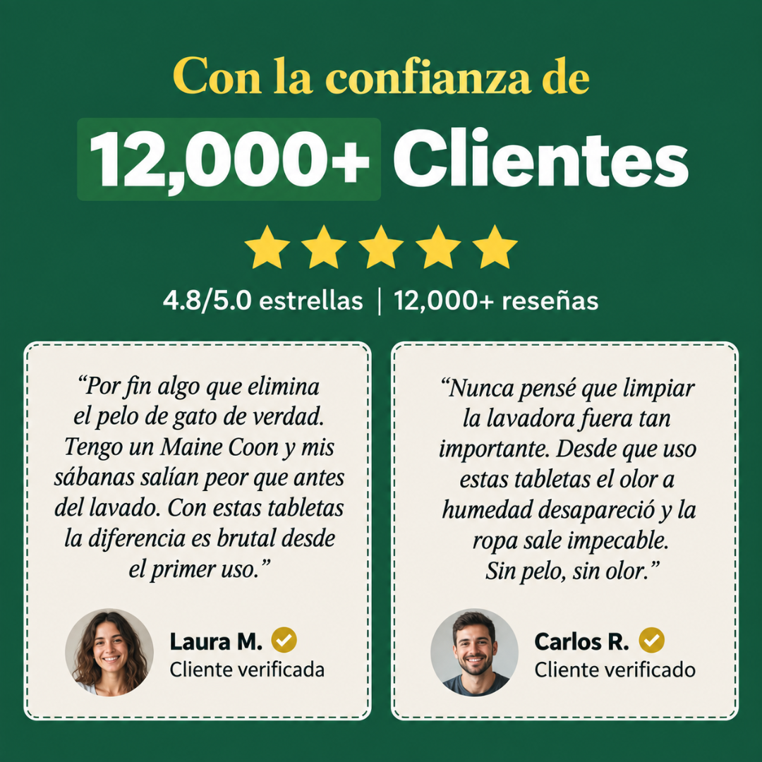 Nuvani — Limpiador de Lavadora para Mascotas