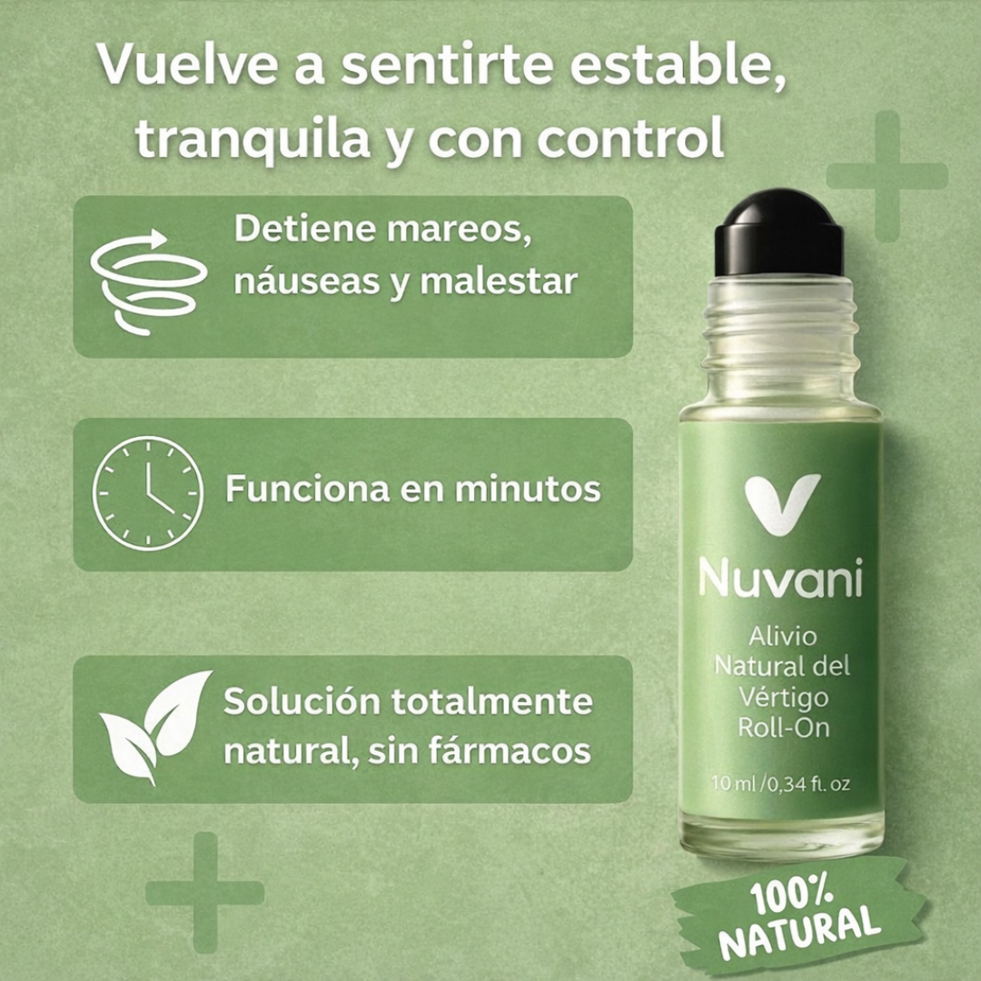 Nuvani – Alivio Rápido de Vértigo